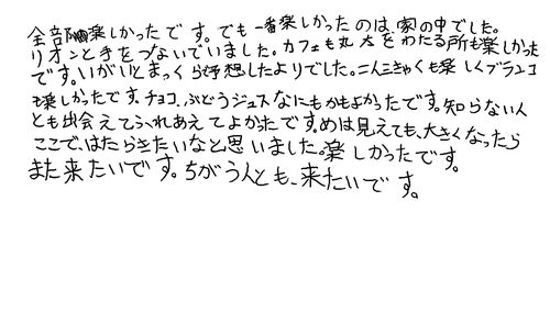 10代　女性　小学生　知人からの紹介