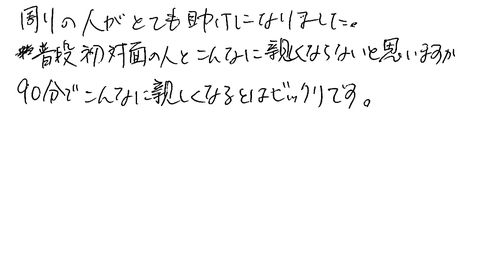 30代　男性　会社員　Twitterで知った